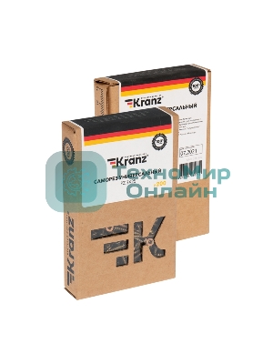 Саморез универсальный Kranz 3х25, желтый цинк, упаковка поставщика (24 000 шт.)