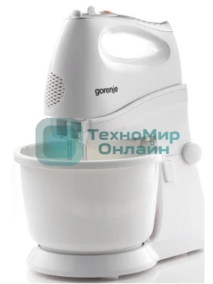 Миксер Gorenje M450WS, 450 Вт,, 5 скоростей, белый