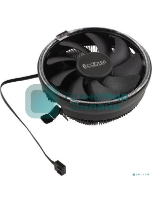 Кулер PCCooler E126MB черный 120мм алюминий 1800rpm 26.5db 4-pin 92W 70мм