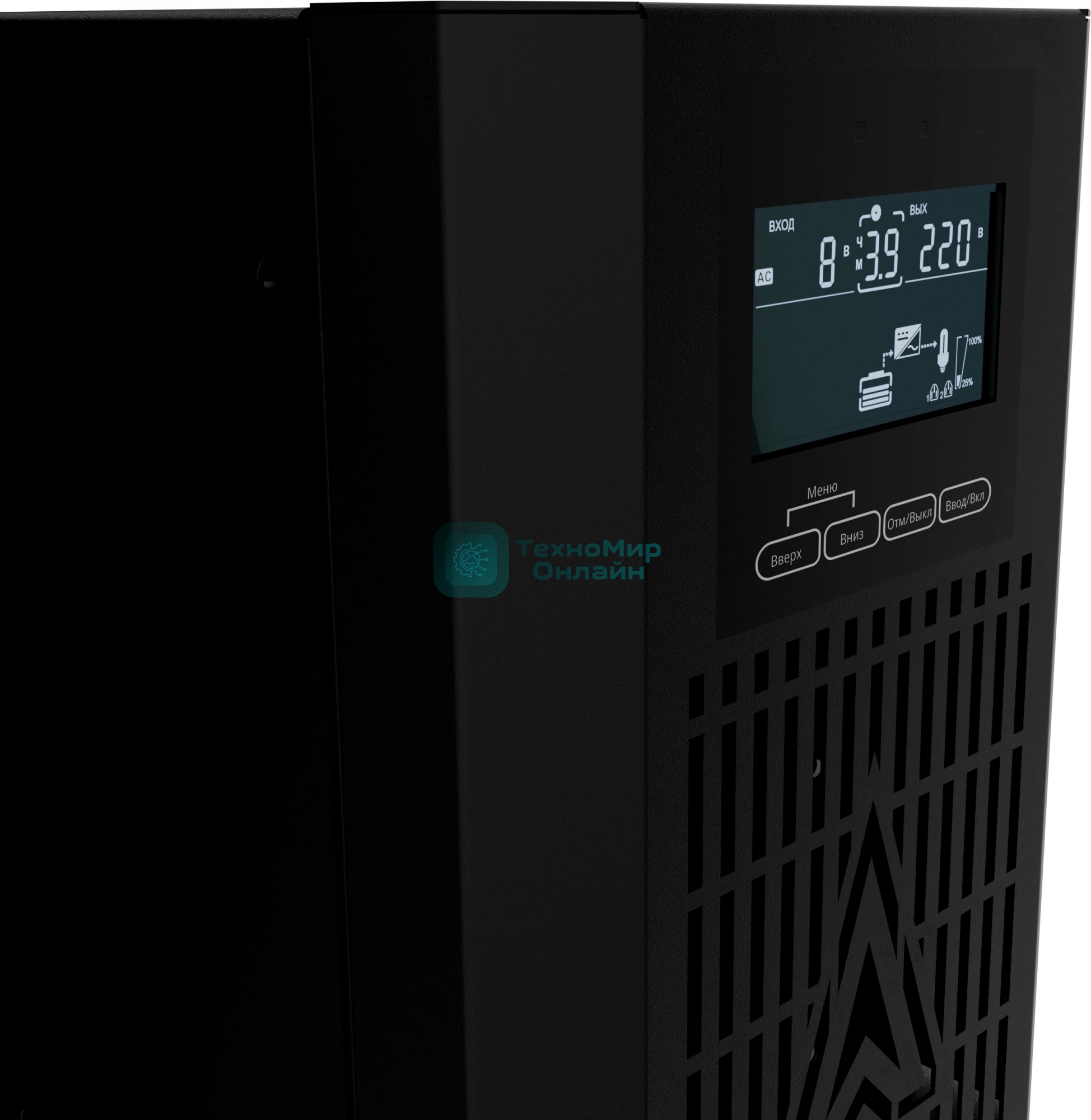 Источник бесперебойного питания Импульс ФОРА Н 1000 1000Вт 1000ВА черный