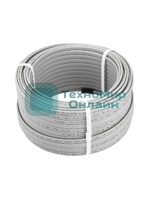 Кабель греющий (нагревательный) саморегулирующийся Rexant SRL24-2, неэкранированный, 24Вт/м, 0,9мм2/70м, бухта 50м