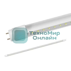 Лампа светодиодная LED-T8-П-PRO 20Вт 4000К G13 1620лм 230В 1200мм прозр. IN HOME 4690612030982