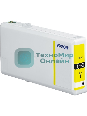 Картридж струйный Epson T7904 желтый повышенной емкости для WF-5110DW/WF-5620DWF