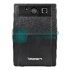 Источник бесперебойного питания Ippon Back Basic 1050 600Вт 1050ВА черный