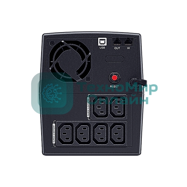 Источник бесперебойного питания CYBERPOWER 1320 Вт 2200 ВА LineInteractive Количество фаз 1 phase UT2200EIG