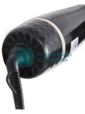 Фен-расческа Galaxy Line GL 4407 черный, 1200 Вт