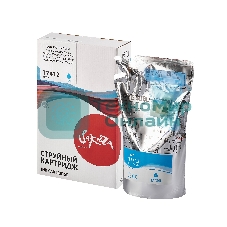 Контейнер с чернилами Sakura C13T741200 (T7412 C) для Epson, голубой, 1000 мл.