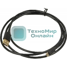 Кабель USB2.0 2A Square Connector USB A (m)/micro USB B (m) 1.5м позолоченные контакты