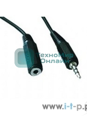 Кабель аудио удлинит. Gembird, Jack3.5, 1.5м
