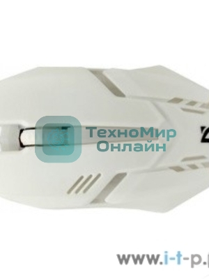 Мышь проводная Defender Cyber MB-560L белый, 1200 dpi, USB, кнопки - 3
