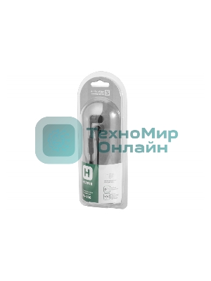 Проводные наушники Harper HV-106 черный, вкладыши, проводной