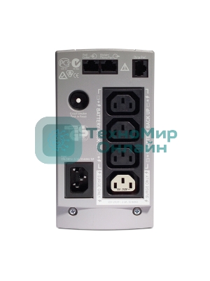 Источник бесперебойного питания APC Back-UPS BK500EI 300Вт 500ВА бежевый