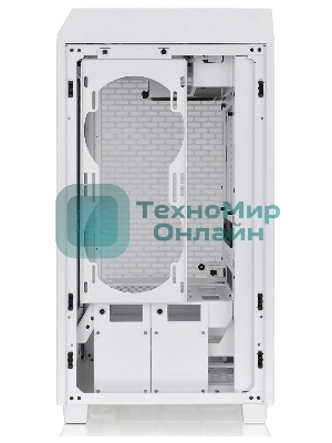 Компьютерный корпус Thermaltake The Tower 200 белый без БП miniITX 11x120мм 5x140мм 2xUSB 3.0 1xUSB3.1 audio bott PSU