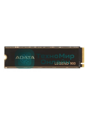 Накопитель SSD ADATA LEGEND 900, 2000Gb, PCIe 4.0 x4, 2280, NVMe, R/W 7000/5400, с радиатором