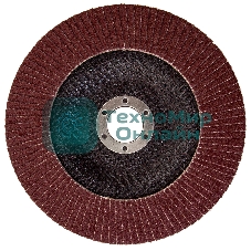 Круг лепестковый торцевой КЛТ-1, зернистость Р80(16Н), 150 х 22,2 мм, (БАЗ) Россия