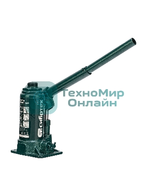 Домкрат гидравлический бутылочный Сибртех 2 т, 150-280 мм, в пластиковом кейсе