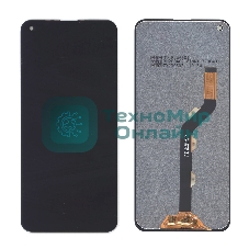 Дисплей для Tecno Spark 5 черный