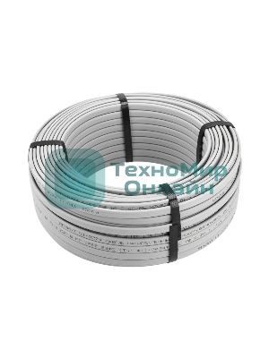 Кабель греющий Rexant (нагревательный) саморегулирующийся SRL16-2, неэкранированный, 16Вт/м, 0,9мм2/105м, бухта 50м