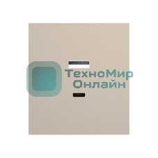 Розетка KRANZ STRONG USB-A+Type-C 3А с функцией быстрой зарядки шелк