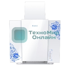 Вытяжка наклонная Gefest ВО 3603 К18 белый, 60 см, 550 куб. м/ч, 65 дБ