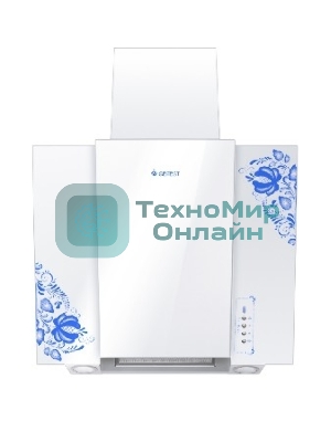 Вытяжка наклонная Gefest ВО 3603 К18 белый, 60 см, 550 куб. м/ч, 65 дБ