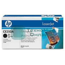 Картридж лазерный HP CE250A черный для CLJ CM3530/CP3525 5000 стр.