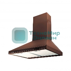 Вытяжка каминная Gefest ВО 11 К47 коричневый, 50 см, 300 куб. м/ч, 75 дБ