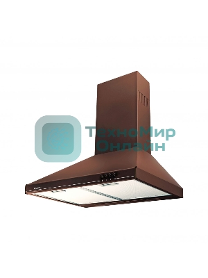 Вытяжка каминная Gefest ВО 11 К47 коричневый, 50 см, 300 куб. м/ч, 75 дБ