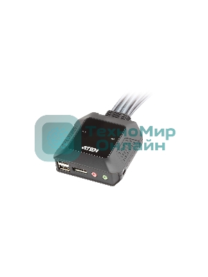 Переключатель ATEN 2 PORT USB DP KVM SWITCH.