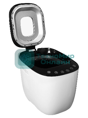 Хлебопечка Hyundai HYBM-P0613 550 Вт, белый/черный