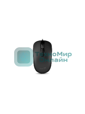 Мышь проводная Genius DX-120 черный, 1000 dpi, USB, кнопки - 3