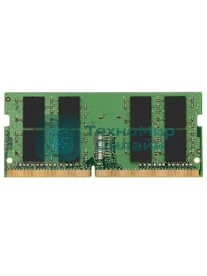 Оперативная память Kingston ValueRAM, DDR4, 32GB (1x32GB), 3200MHz, CL22, SO-DIMM