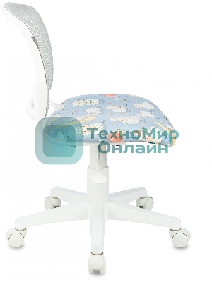 Кресло Бюрократ CH-W296NX TW-02 светло-серый, сетка, 120 кг