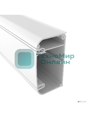 Кабель-канал 90 х 50 мм, с перегородкой, боковой и фронтальной крышками (2 метра) Dkc 09500