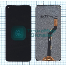 Дисплей для Tecno Spark 5 черный