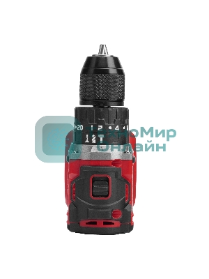 Дрель-шуруповерт аккумуляторная ударная бесщет. CIDS-BL-20, Li-Ion, 20 В MTX