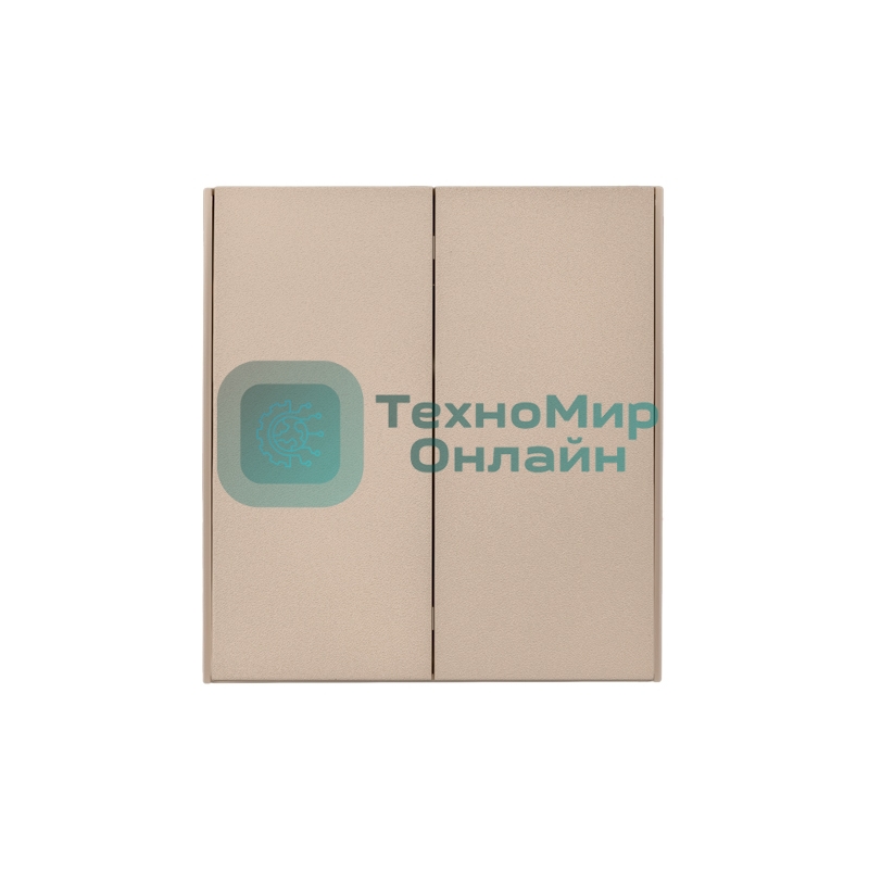 Выключатель KRANZ STRONG 2 кл перекрестный (переключатель) 10А с/у шелк