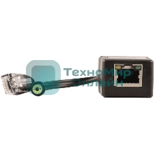 Сплиттер PoE Splitter/2 Osnovo Fast Ethernet. PoE IEEE 802.3af.- RJ45(10/100 Base-T, IE