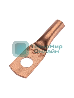 Наконечник кабельный Rexant медный ТМ 4-5-3 (4 мм² - Ø5 мм) (в упак. 100 шт.)