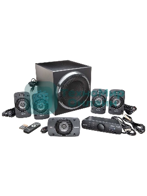 Колонки Logitech Z906 5.1 черный 500Вт