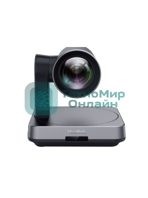 Камера YEALINK UVC84 (USB-видеокамера 4k 12Х PTZ для миниПК/MVC900/BYOD, AMS 2 года), черный