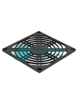 Решетка для вентилятора 90x90 ExeGate EG-090PSB (90x90 мм, пластиковая, квадратная, черная)