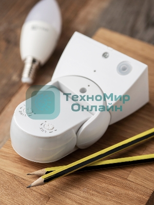 Датчик движения микроволновый MW-704 1200Вт 180гр. до 15м IP65 бел. PROxima EKF dd-mw-704