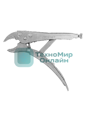 Зажим Сибртех ручной, полукруглый захват, 180 мм