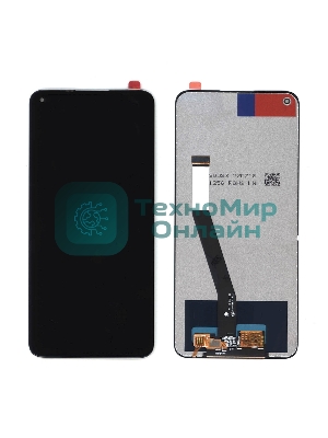 Дисплей для Xiaomi Redmi Note 9, Redmi 10X черный