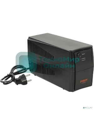 Источник бесперебойного питания ExeGate EP244541RUS Power Back BNB-400 400VA, черный, 2 евророзетки