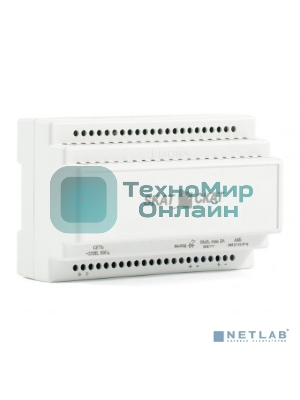 Источник бесперебойного питания SKAT-24-2,0 DIN 24В 2А пластиковый корпус под DIN рейку 35 мм SKAT-24-2,0 DIN power supply 24V 2A plastic case for 35 мм DIN rail