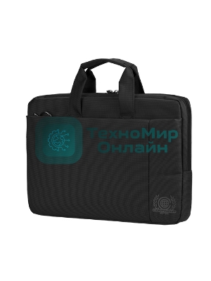 Сумка для ноутбука Сумка Continent CC-215 BK (полиэстр, черный 15,6'')