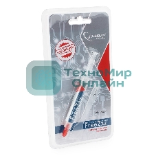 Термопаста Gembird FreeZzz GF-01-3 для радиаторов, 3гр, шприц