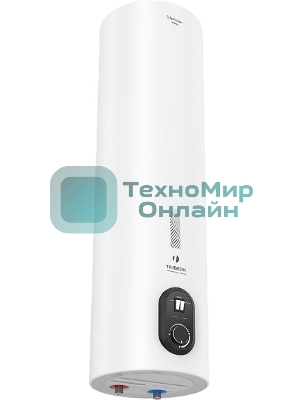 Водонагреватель Timberk SWH RS7 50 V Накопительный50л, 2 кВт, круглый, супер-узкий, все внутри нержавейка, Ø 1160хØх290 (мм), 13,6 кг, Белый